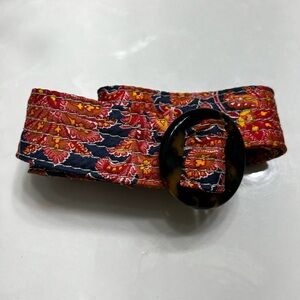 J.Crew Paisley printed belt. Size S/M.